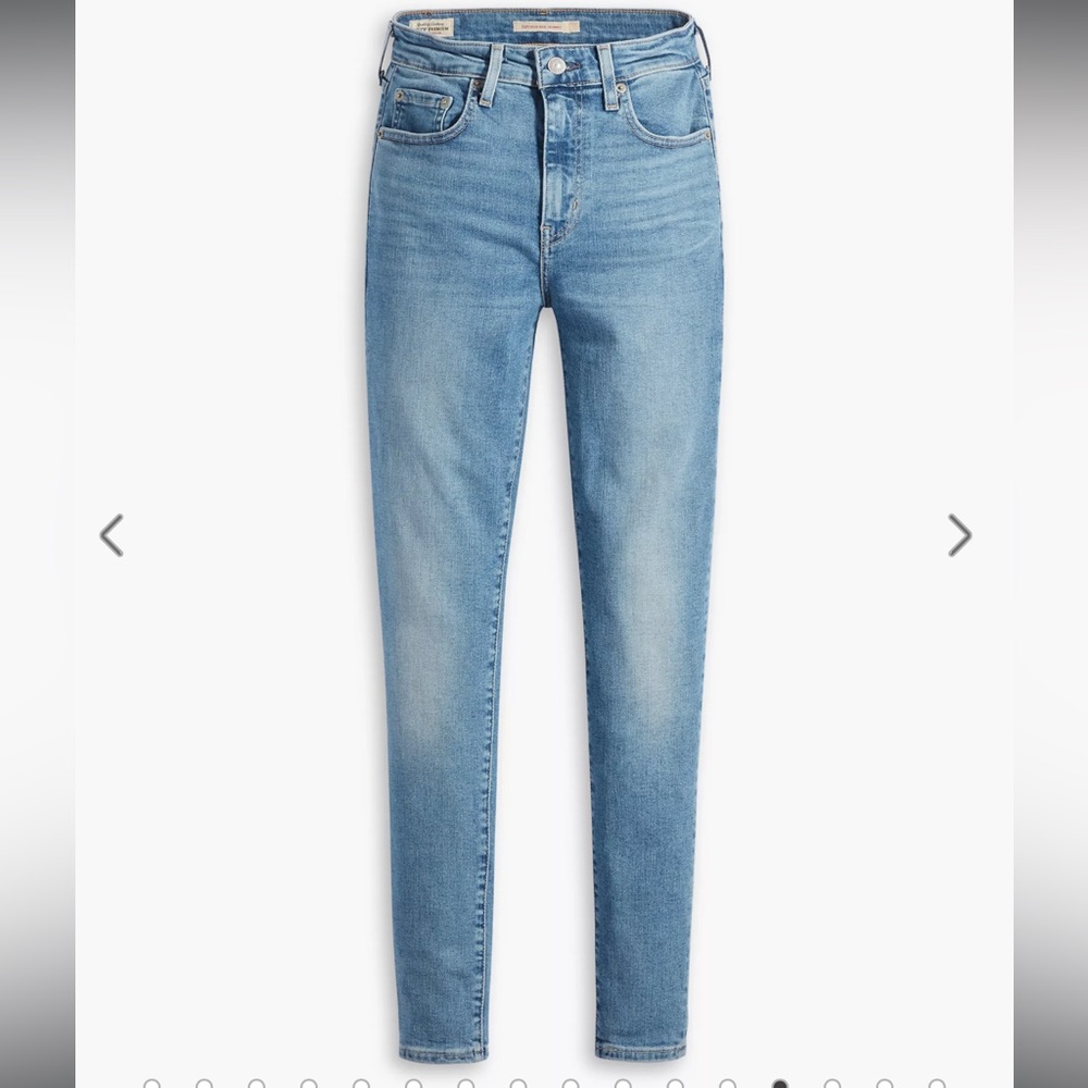 Levi’s Premium 721 High-Rise Skinny Jeans